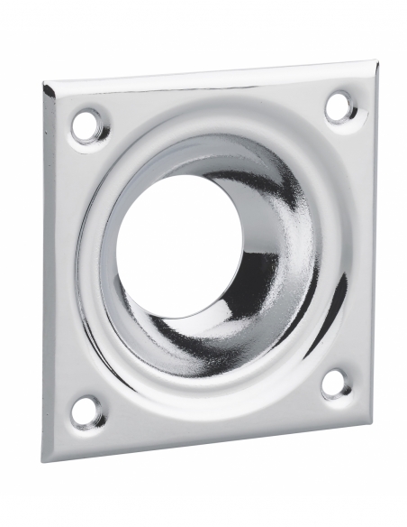 Entrée à cuvette pour verrou, Ø23mm, laiton chromé - THIRARD Entrée à cuvette