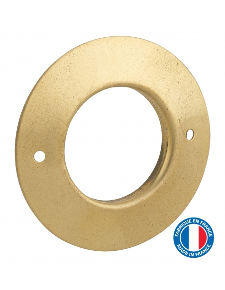 Rosace de finition pour cylindre Ø22mm, laiton - THIRARD Accessoires de cylindre