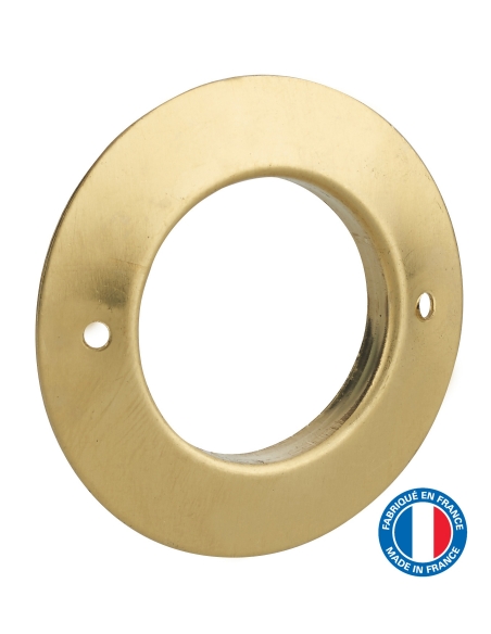 Rosace de finition pour cylindre Ø24mm, laiton - THIRARD Accessoires de verrou