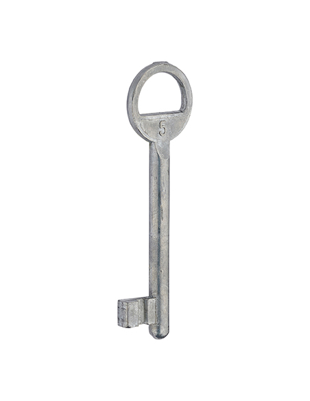 Serrure encastrable à clé pour porte de chambre, axe 40mm, bouts ronds, 1 tour, noir, 2 clés - THIRARD Serrures encastrables