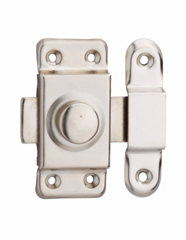 Verrou pour porte d'ameublement, 30mm, acier zingué - THIRARD Verrou de meuble