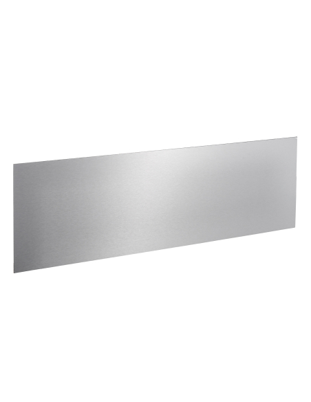 Plinthe de bas de porte, inox brossé, 250x830 mm, avec adhésif - THIRARD Equipement