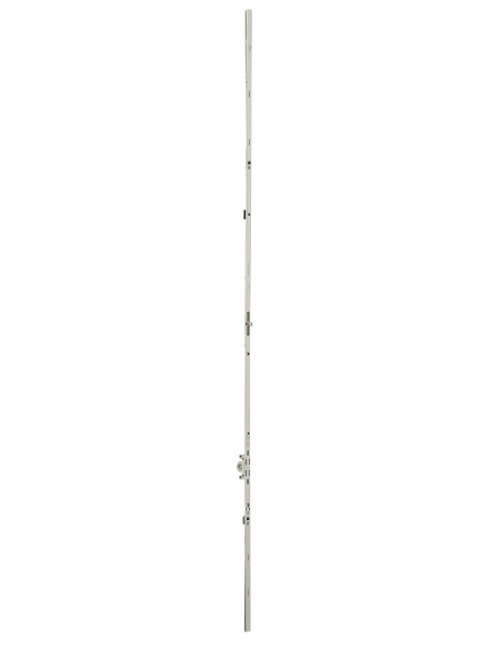 Crémone ouvrant à la française Unijet pour fenêtre pvc, axe 15mm, H. 1280mm, G-22044-00-0-1 - FERCO by THIRARD FBA