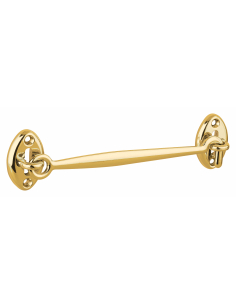 Crochet de sécurité laitonné, 150mm - THIRARD Entrebailleurs de porte