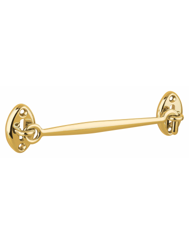 Crochet de sécurité laitonné, 150mm - THIRARD Entrebailleurs de porte