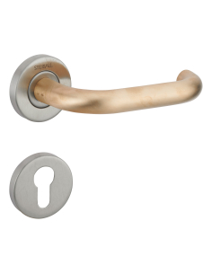 Béquilles / Rosaces antibactériennes pour porte d'entrée, carré de 7mm - STERIALL by THIRARD Poignée sur rosace
