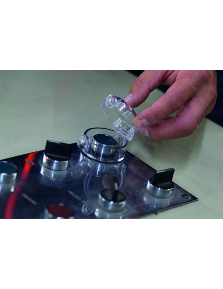 Consignation arrêt d'urgence Ø 22 mm - THIRARD Consignation pour organe de commande