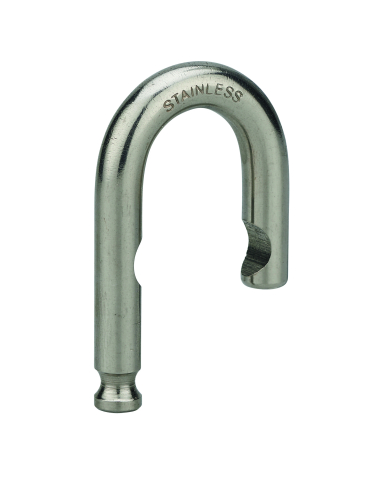 Anse inox 7.93x19x20 pour cadenas Fédéral Lock 710 - THIRARD Anse cadenas Fédéral
