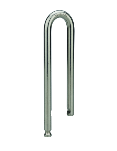 Anse inox 8.8x102x18 pour cadenas Fédéral Lock 520 - THIRARD Anse cadenas Fédéral