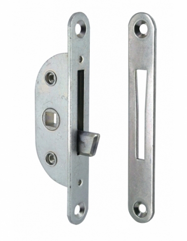 Loquet encastrable avec pêne et gâche pour fenêtre, axe 17mm, carré 7mm, A-G0109-00-0-1 - FERCO by THIRARD FBA