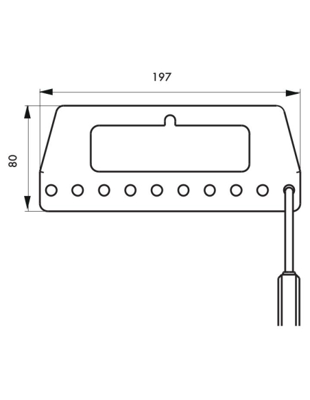 Ratelier pour 10 cadenas - THIRARD Accessoires de consignation
