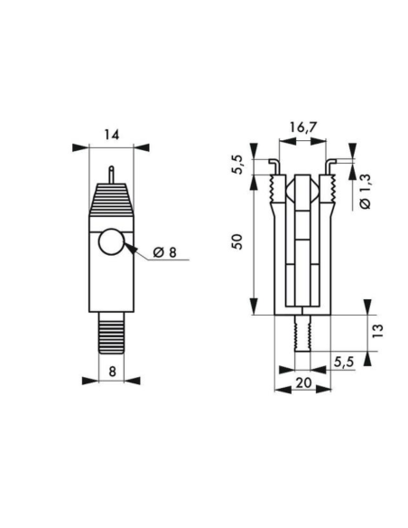 Verrouillage mini disjoncteur 20 mm - THIRARD Consignation électrique