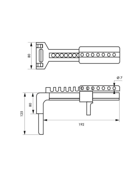 Consignation de vanne 1/4 de tour - THIRARD Consignation de vanne