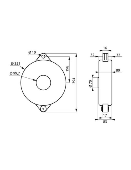Consignation de vanne Ø 254 / 330 mm - THIRARD Consignation de vanne