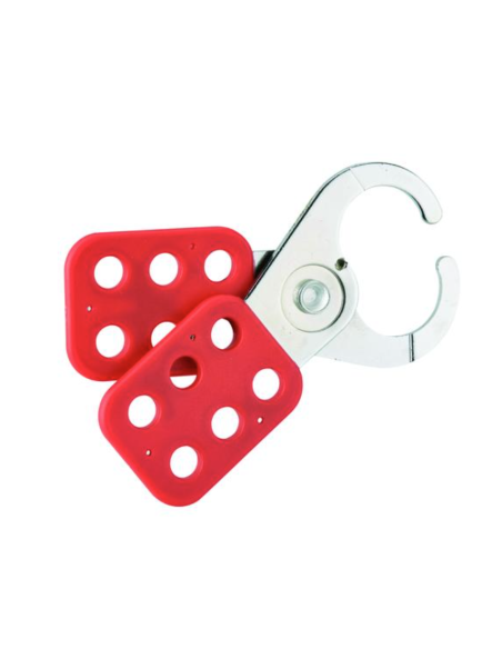 Mâchoire acier isolé Ø intérieur 26 mm pour 6 cadenas - THIRARD Accessoires de consignation