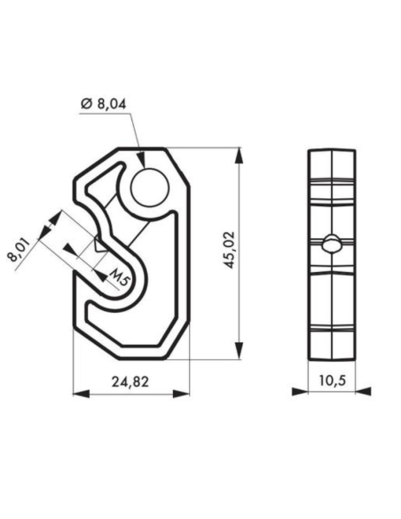 Petit verrouillage de disjoncteur universel à visser - THIRARD Consignation électrique
