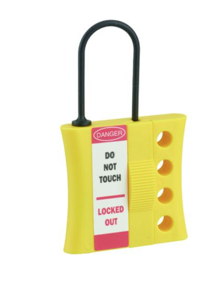 Machoire nylon pp Ø 3mm isolée 4 trous - THIRARD Cadenas de consignation