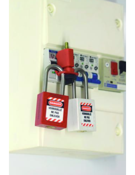 Verrouillage mini disjoncteur double - THIRARD Consignation électrique
