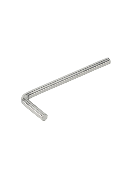 Paire de béquilles pour porte, carré 7mm, 1 portée, blanc - THIRARD FBA