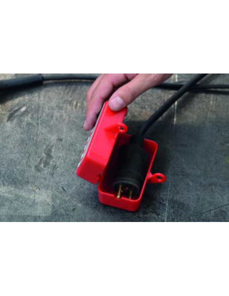 Consignation pour prise 220v, verrouillage par 1 cadenas - THIRARD Consignation électrique