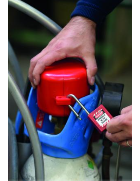 Consignation de vanne de gaz sous pression - THIRARD Consignation de vanne