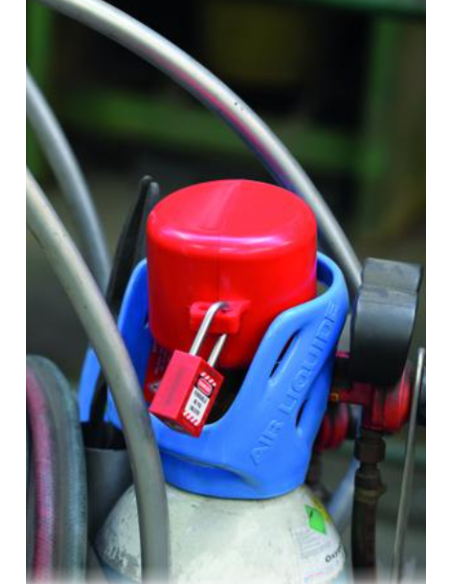 Consignation de vanne de gaz sous pression - THIRARD Consignation de vanne