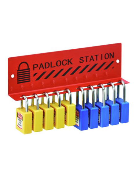 Station de stockage 10 cadenas longeur 270 mm - THIRARD Accessoires de consignation