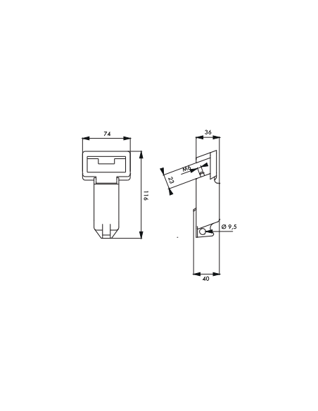 Verrouillage ajustable pour disjoncteur à bascule - THIRARD Consignation