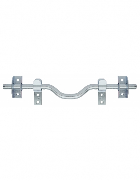 Barre de sécurité pour volet bois, acier, Ø18x460mm, zingué - THIRARD Barre de sécurité de volet