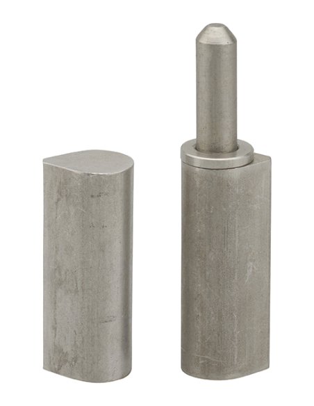 Paumelle de porte d'entrée / d'intérieur à souder, inox, 16x20x100mm - THIRARD FBA