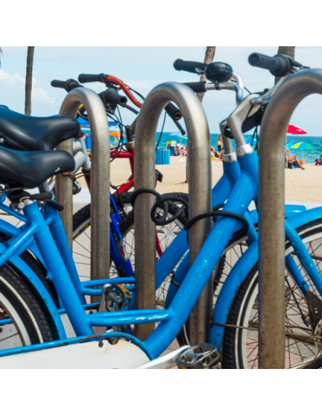 Câble antivol Twisty, vélo, abris de jardin, câble acier 1.80m - THIRARD Câble