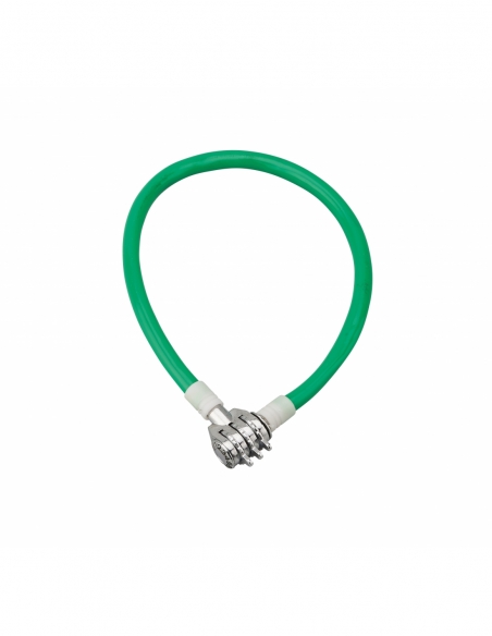 Antivol à combinaison Twisty, 3 chiffres, câble acier, vélo, 5mmx0.5m - THIRARD Antivols à combinaison