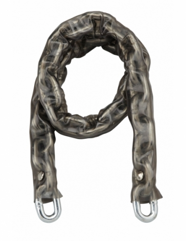 Chaîne acier cémenté zingué Loops, vélo, barrières, Ø 8mm, 0.9m, gaine PVC - THIRARD Chaîne