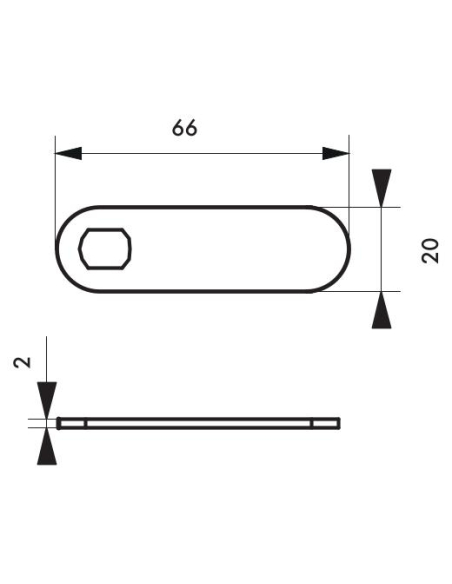 Came plate n°8 pour batteuse - THIRARD Came plate batteuse