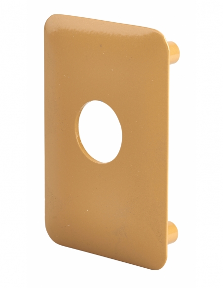 Plaque de renfort pour verrou Corvette, fixation par vis, epoxy bronze - THIRARD FBA