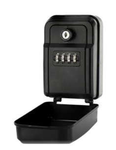 BOITE À CLÉS murale à combinaison couvercle de protection et clés de secours Boîte à clés