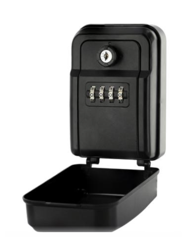 BOITE À CLÉS murale à combinaison couvercle de protection et clés de secours Boîte à clés