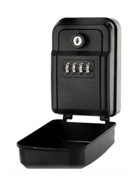 BOITE À CLÉS murale à combinaison couvercle de protection et clés de secours Boîte à clés