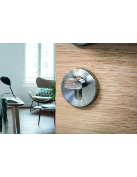 Cylindre à bouton 30x40mm, nickelé, 3 clés - THIRARD Cylindres à bouton