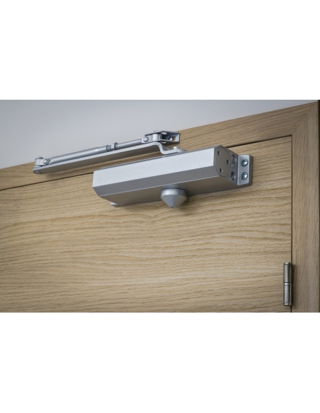 Ferme-porte automatique hydraulique force 3, argent - THIRARD FBA