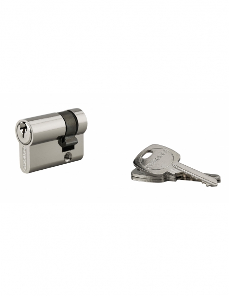 Cylindre 30 x 10 mm panneton ESP 3 clés nickelé - THIRARD FBA