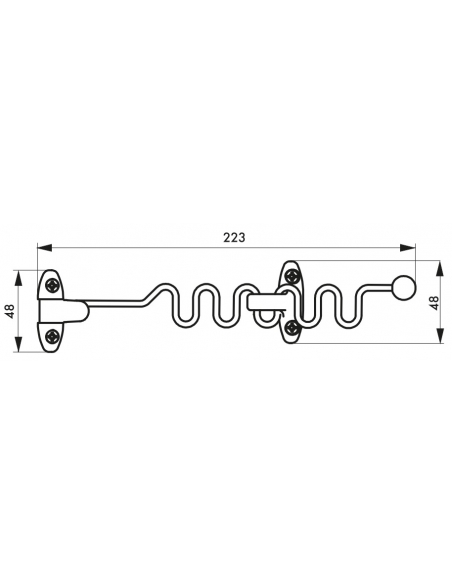 Entrebâilleur de fenêtre, 1 ou 2 vantaux, blanc - THIRARD FBA