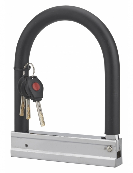 Antivol U à clé UP, câble acier, vélo, 3 clés - THIRARD FBA