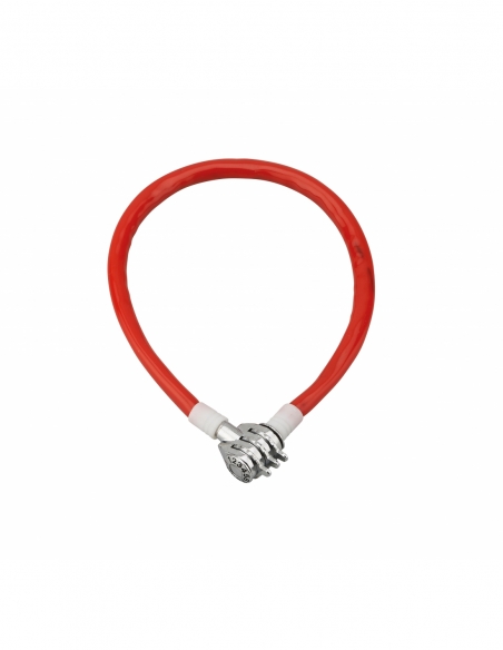 Antivol à combinaison Twisty, 3 chiffres, câble acier, vélo, 5mmx0.5m - THIRARD FBA