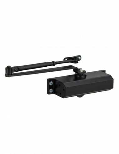 Ferme-porte automatique hydraulique force 3, noir - THIRARD FBA