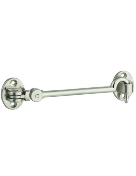 Crochet de sécurité chromé, 150mm - THIRARD Entrebailleurs de porte