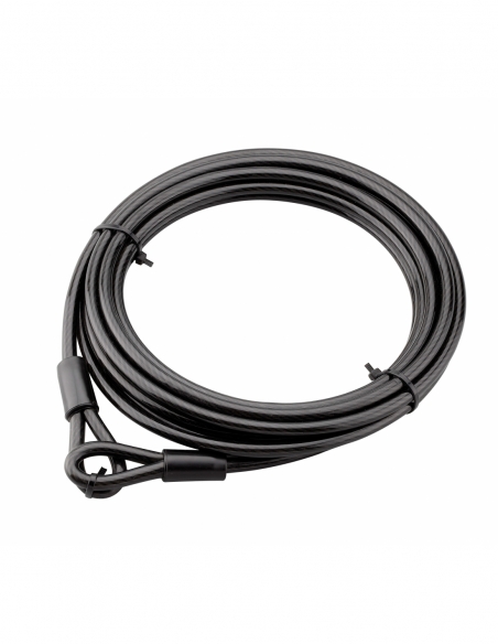 Câble antivol Twisty, vélo, abris de jardin, Ø 8, 6.00m, acier gaine PVC - THIRARD FBA