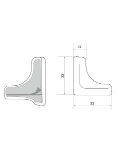 Protections intégrales pour coins de table - Lot de 4 - THIRARD Protection de la personne