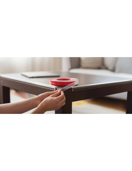 Bande de protection adhésive en PVC 6 mètres x 10 mm - THIRARD Protection de la personne