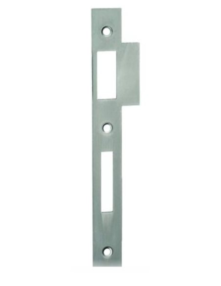 Gâche 101-102 pour serrure à encastrer – Acier nickelé – Hauteur 170 mm – THIRARD Gâche de porte
